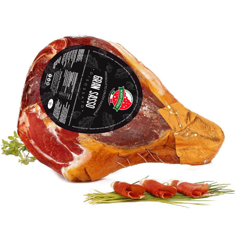 LUCCIOLE Szynka Dojrzewająca `Prosciutto Crudo Gran Sasso` Sery